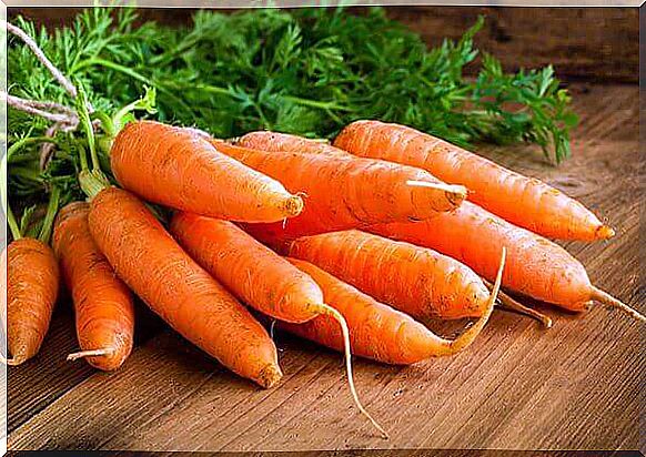 Bunch of carrots