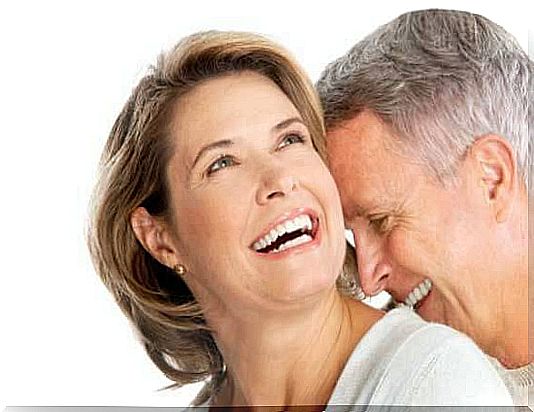 smiling couple