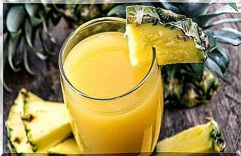 Detoxification cure with pineapple