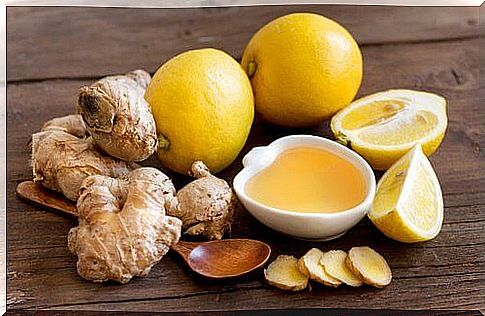 Lemon, ginger and honey