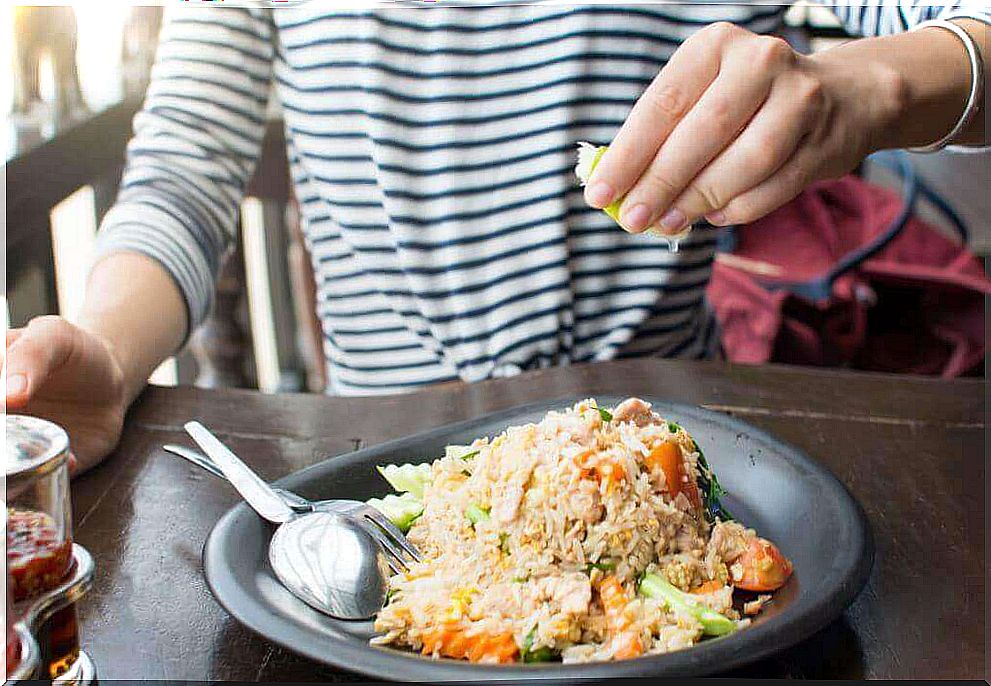 Cooking rice in three different ways