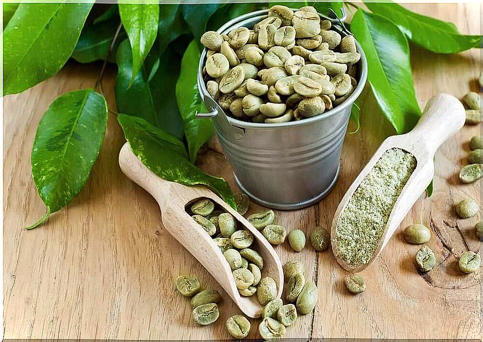 Lose weight with green coffee beans