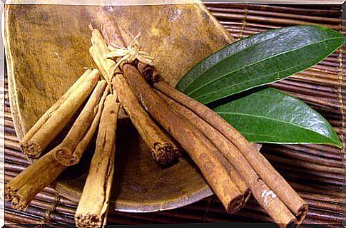 bay leaf and cinnamon