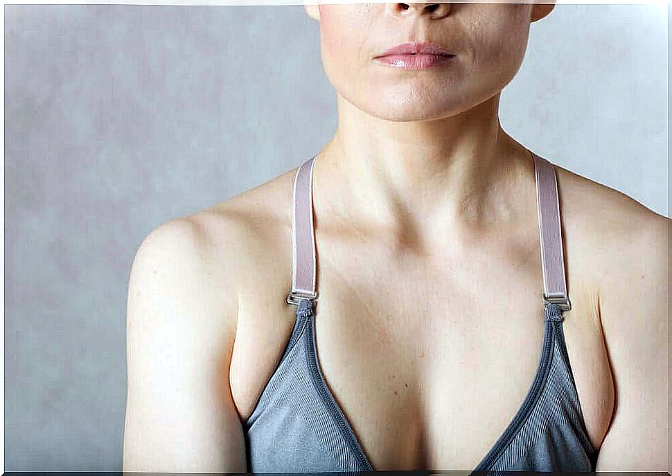 Remove armpit fat with a series of exercises