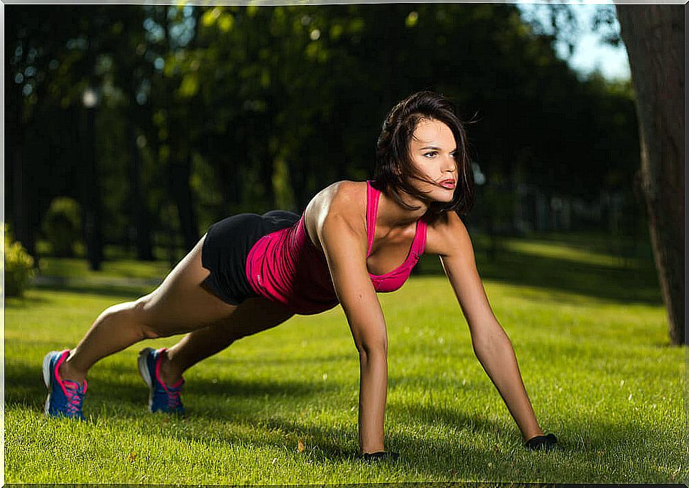 15 minute push up exercise series